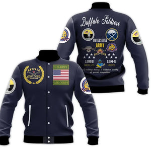 Buffalo Soldiers Baseball Jacket