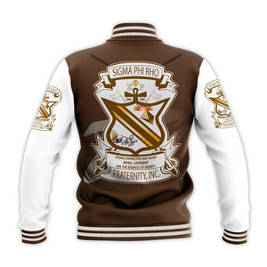 Africa Zone Jacket - Sigma Phi Rho Baseball Jacket Drinking Style
