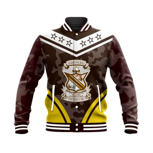 Sigma Phi Rho Camouflage Baseball Jacket | Africazone.store