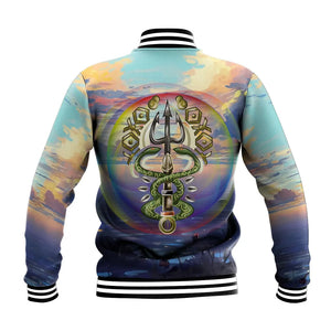 Orisha Oxumare Rainbow Baseball Jacket