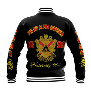 Phi Mu Alpha Sinfonia Edsel Ver.2 Baseball Jacket