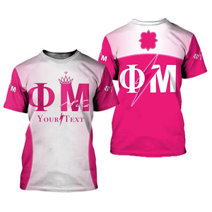 Personalized Phi Mu Lighting T-shirt