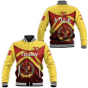 Tigray Vibes Version - Coat Of Arms Baseball Jacket