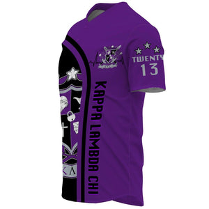 Kappa Lambda Chi In My Heart Baseball Jerseys | Africazone.store
