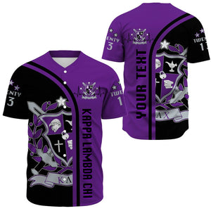 Kappa Lambda Chi In My Heart Baseball Jerseys | Africazone.store