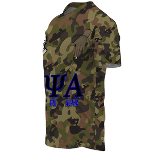Lambda Psi Alpha Fraternity Camo Baseball Jerseys | Africazone.store