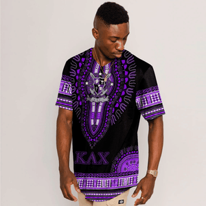 Kappa Lambda Chi Dashiki Baseball Jerseys | Africazone.store