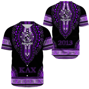 Kappa Lambda Chi Dashiki Baseball Jerseys | Africazone.store