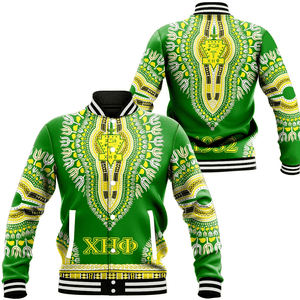 Chi Eta Phi Dashiki Baseball Jackets | Africazone.store