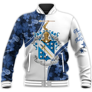 Phi Delta Theta Stars Baseball Jacket | Africazone.store