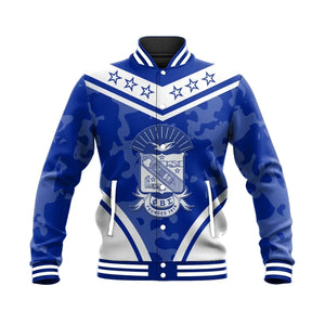 Phi Beta Sigma Camouflage Baseball Jacket | Africazone.store