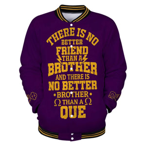 There Is No Better Brother Than A Que Baseball Jacket