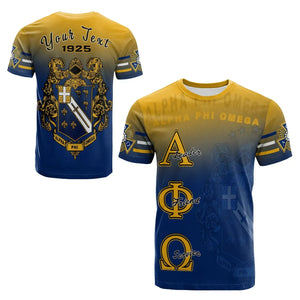 Personalized Alpha Phi Omega - Motto Apo T-shirt