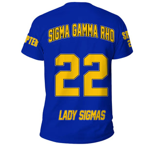 Sigma Gamma Rho (Blue) T-shirt | Africazone.store