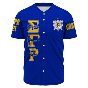 Sigma Gamma Rho (Blue) Baseball Jerseys | Africazone.store