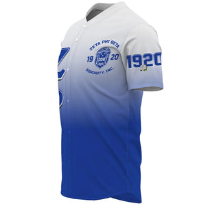 Zeta Phi Beta Gradient Baseball Jerseys | Africazone.store