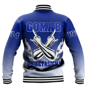 Phi Beta Sigma Gradient Baseball Jackets | Africazone.store