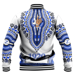 Zeta Phi Beta Dashiki Baseball Jackets | Getteestore.com