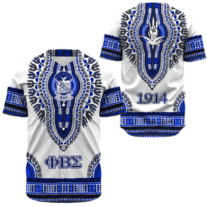 Phi Beta Sigma Dashiki Baseball Jerseys | Getteestore.com