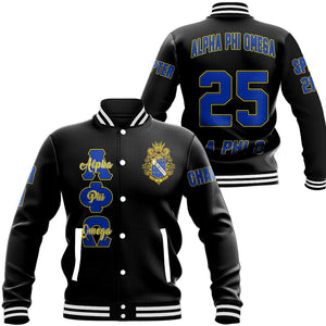 Alpha Phi Omega Baseball Jackets | Getteestore.com