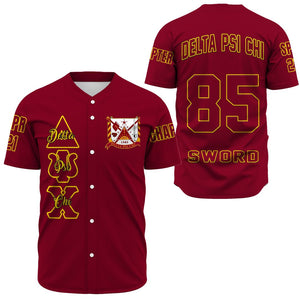 Delta Psi Chi Baseball Jerseys | Getteestore.com