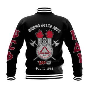 Gamma Delta Iota Fraternity Baseball Jacket