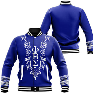 Phi Beta Sigma Hye Won Hye Dashiki Baseball Jackets | Africazone.store