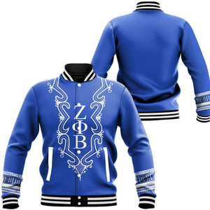 Zeta Phi Beta Hye Won Hye Dashiki Baseball Jackets | Africazone.store