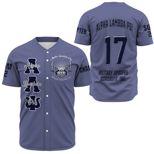 Alpha Lambda Psi Spouses Military Baseball Jerseys A31 | Africazone.store