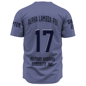 Alpha Lambda Psi Spouses Military Baseball Jerseys A31 | Africazone.store