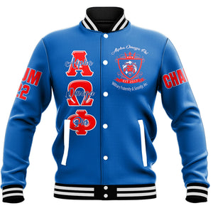 Alpha Omega Phi Baseball Jackets A31 | Africazone.store