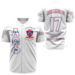Alpha Omega Phi (White) Baseball Jerseys A31 | Africazone.store