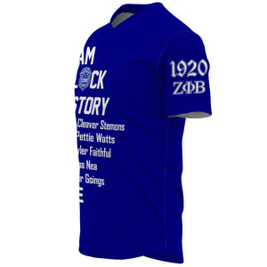 Zeta Phi Beta Black History Baseball Jerseys A31 | Africazone.store