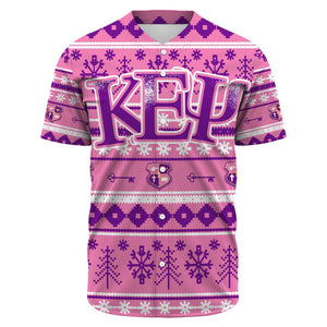 Epsilon Psi Letter Christmas Baseball Jerseys | Africazone.store