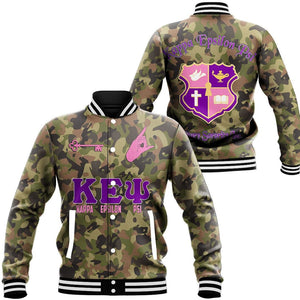 Epsilon Psi Camo Baseball Jackets | Africazone.store