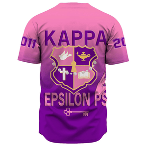 Epsilon Psi Gradient Baseball Jerseys | Africazone.store