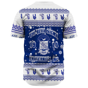 Phi Beta Sigma Christmas Baseball Jerseys A31 | Africa Zone