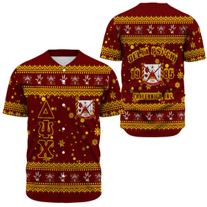 Delta Psi Chi Christmas Baseball Jerseys A31 | Africa Zone