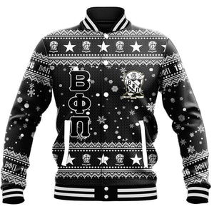 Delta Psi Chi Christmas Baseball Jackets A31 | Africa Zone