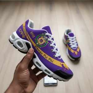 Ques 1911 Brotherhood Cushion Sport - Purple & Old Gold Style