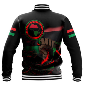 Africa Zone Baseball Jackets - Pan Africanism And Black Power A31