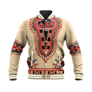 Delta Sigma Theta Dashiki Baseball Jacket | Africazone.store