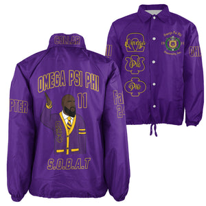 (Custom) AfricaZone Jacket - Omega Psi Phi Fraternity Crossing Jacket A31 | Africazone.store