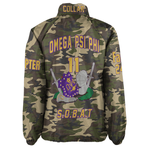 (Custom) AfricaZone Jacket - Omega Psi Phi Fraternity Knight Crossing Jacket A31 | Africazone.store
