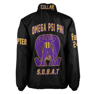 (Custom) AfricaZone Jacket - Omega Psi Phi Que Man Crossing Jacket A31 | Africazone.store