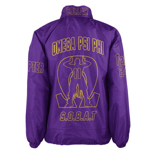 (Custom) AfricaZone Jacket - Omega Psi Phi Que Man Crossing Jacket A31 | Africazone.store