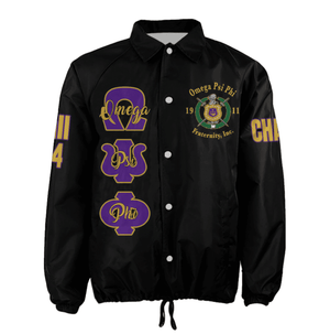 (Custom) AfricaZone Jacket - Omega Psi Phi Fraternity Knight Crossing Jacket A311 | Africazone.store