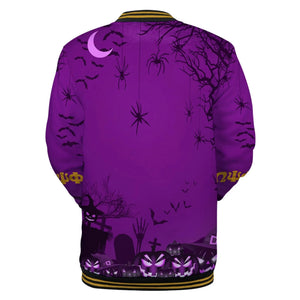 AfricaZone Jacket - Omega Psi Phi Nightmare Baseball Jacket J5 | Africazone.store