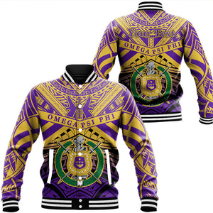 AfricaZone Clothing - Omega Psi Phi Tattoo Style Baseball Jackets A31 | Africazone.store