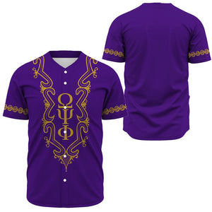 Africazone Baseball Jersey - Omega Psi Phi Hye Won Hye Dashiki A31 | Africazone.store